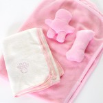 Puppy starter verzorgingsset Roze